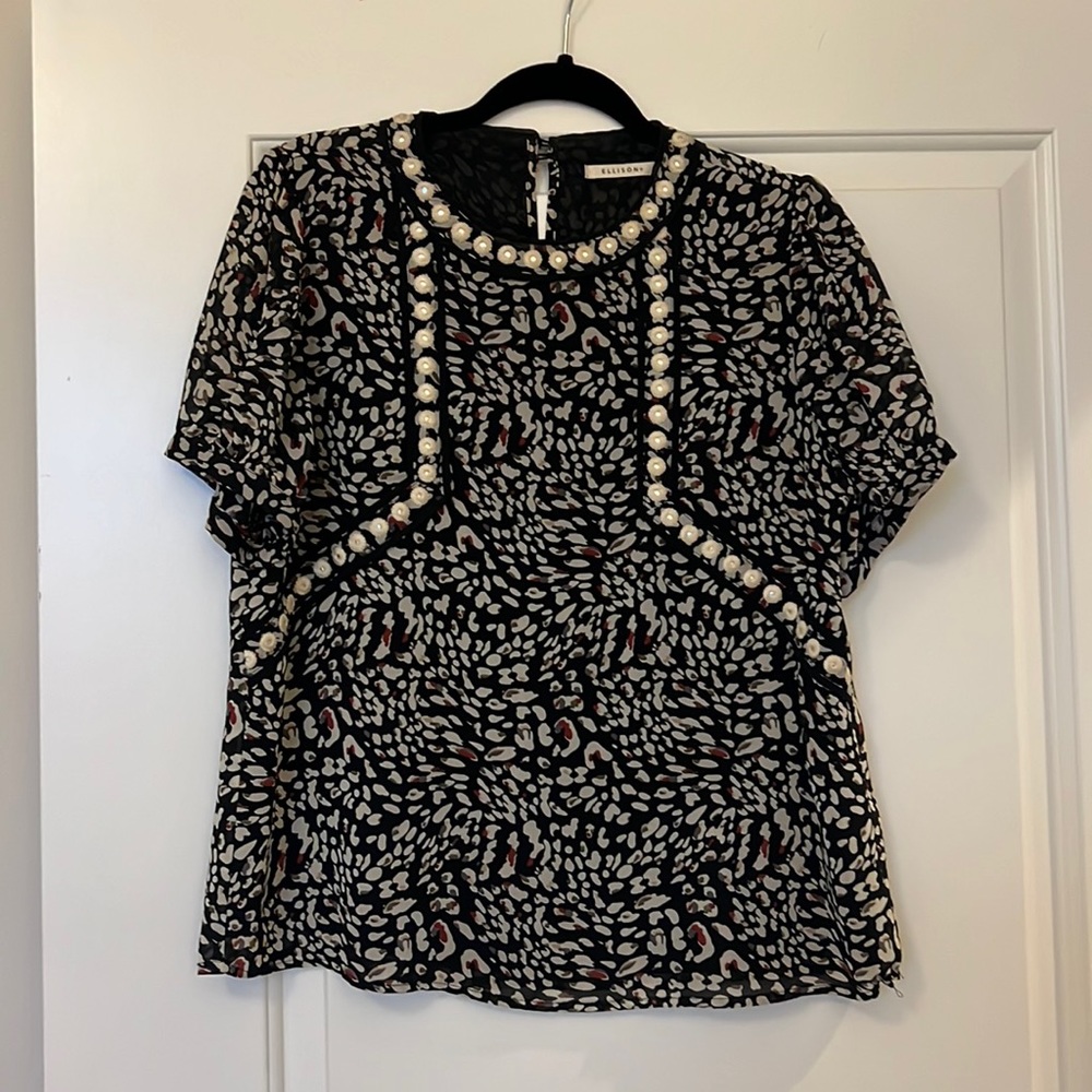 Polyester Animal print blouse